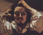 Gustave Courbet Self-Portrait The Desperate Man oil painting reproduction
